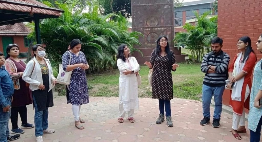 Agnijug Archive oral history walk in Kolkata | Photo: Agnijug Archive 