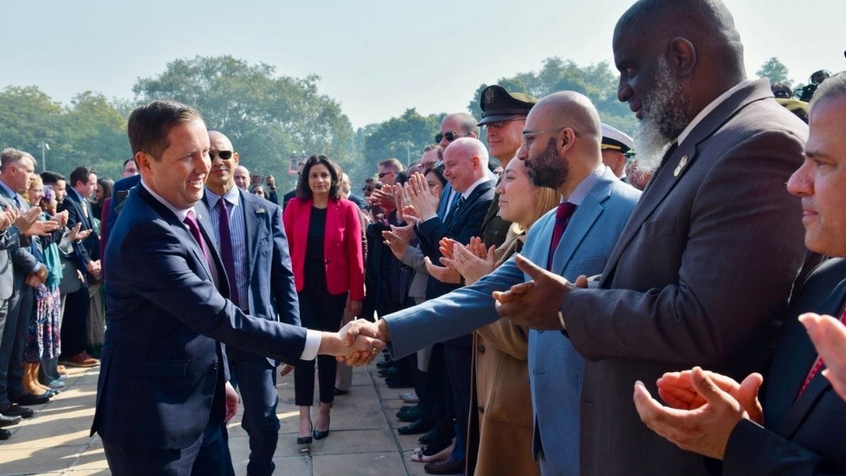 Trump diplomacy comes to India in a BMW with blue & red lights—Sergio Gor officially takes the reins
