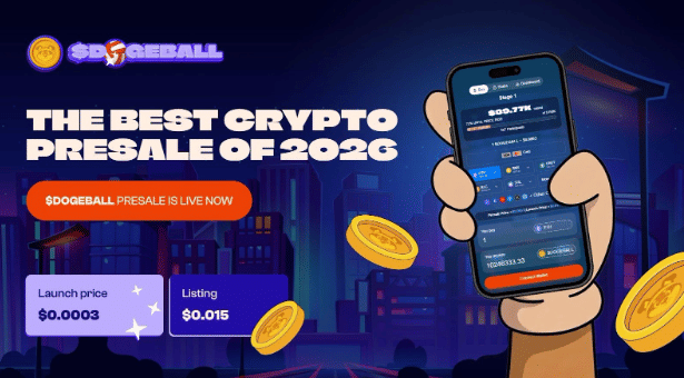 Best Crypto Presale To Buy Now In 2026: What DOGEBALL Offers That Early Cardano (ADA) Investors Saw First