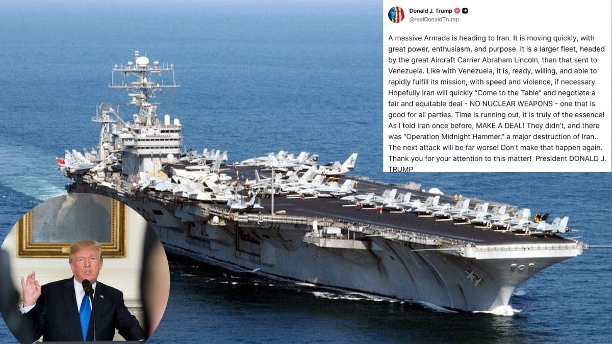 US military shoots down Iranian drone near Abraham Lincoln carrier in Arabian Sea