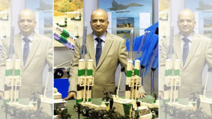 BrahMos DG Jaitheeth R. Joshi had assumed office on 1 December, 2024 | Credit: BrahMos Aerospace