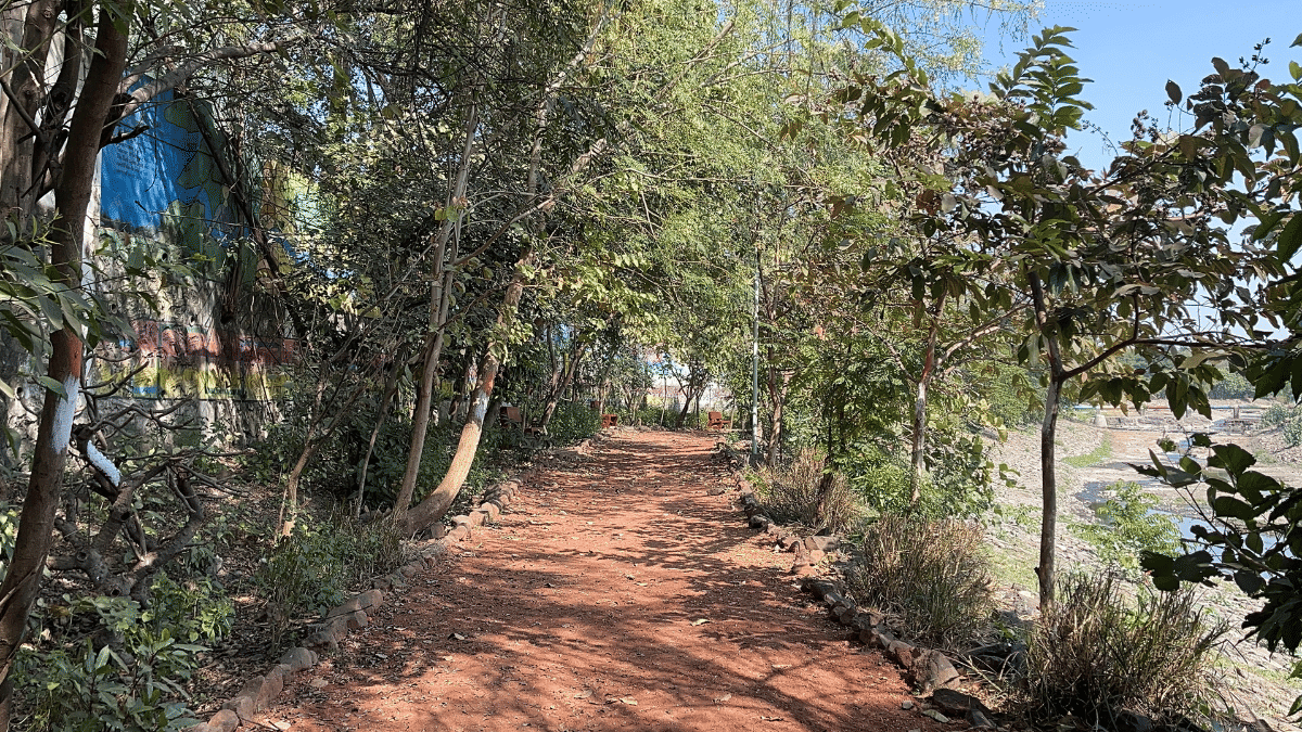 A revived river, Kham, in Aurangabad city | Kasturi Walimbe | ThePrint