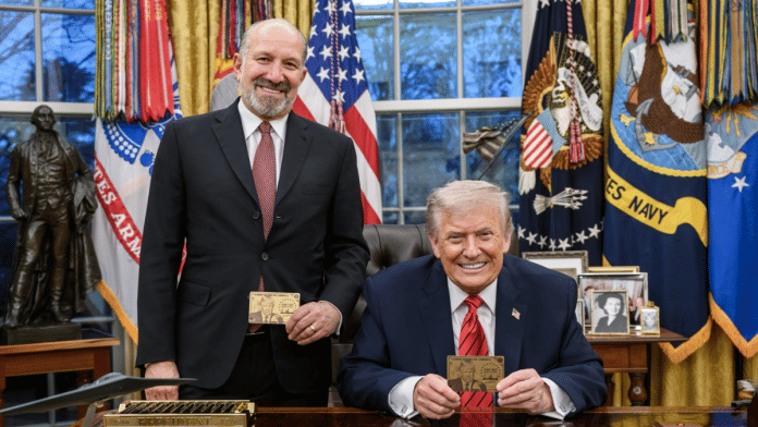 US Secretary of Commerce Howard Lutnick with American President Donald Trump | X/@howardlutnick
