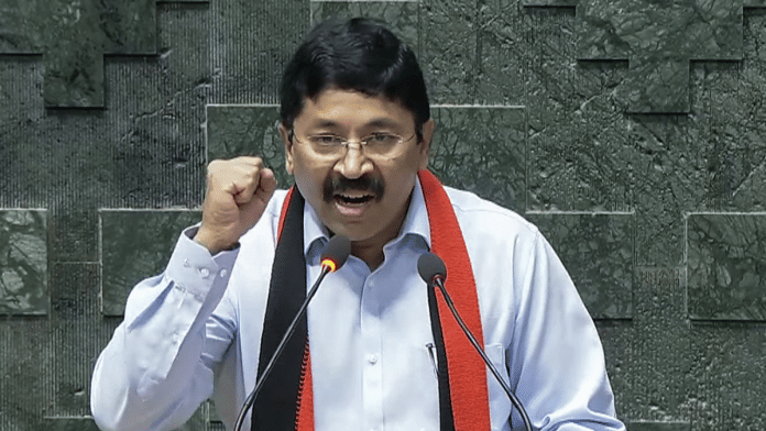 DMK MP Dayanidhi Maran made the remarks Tuesday while addressing students at the Quaid-E-Millath Government College for Women in Chennai | ANI File