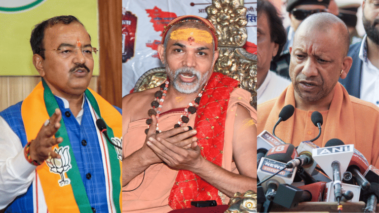 UP govt divided over Avimukteshwarananda—Yogi’s ‘Kaal Nemi’ vs Maurya’s ‘bhagwan Shankaracharya’