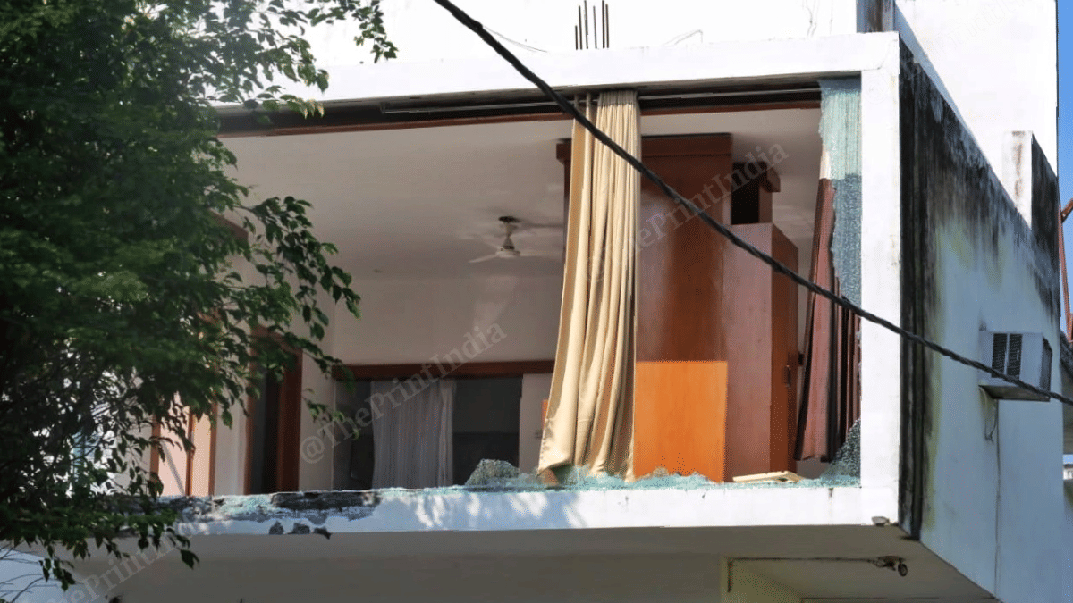 The partly-demolished Vanantra resort near Rishikesh. Ankita Bhandari worked as a receptionist here | Praveen Jain | ThePrint 