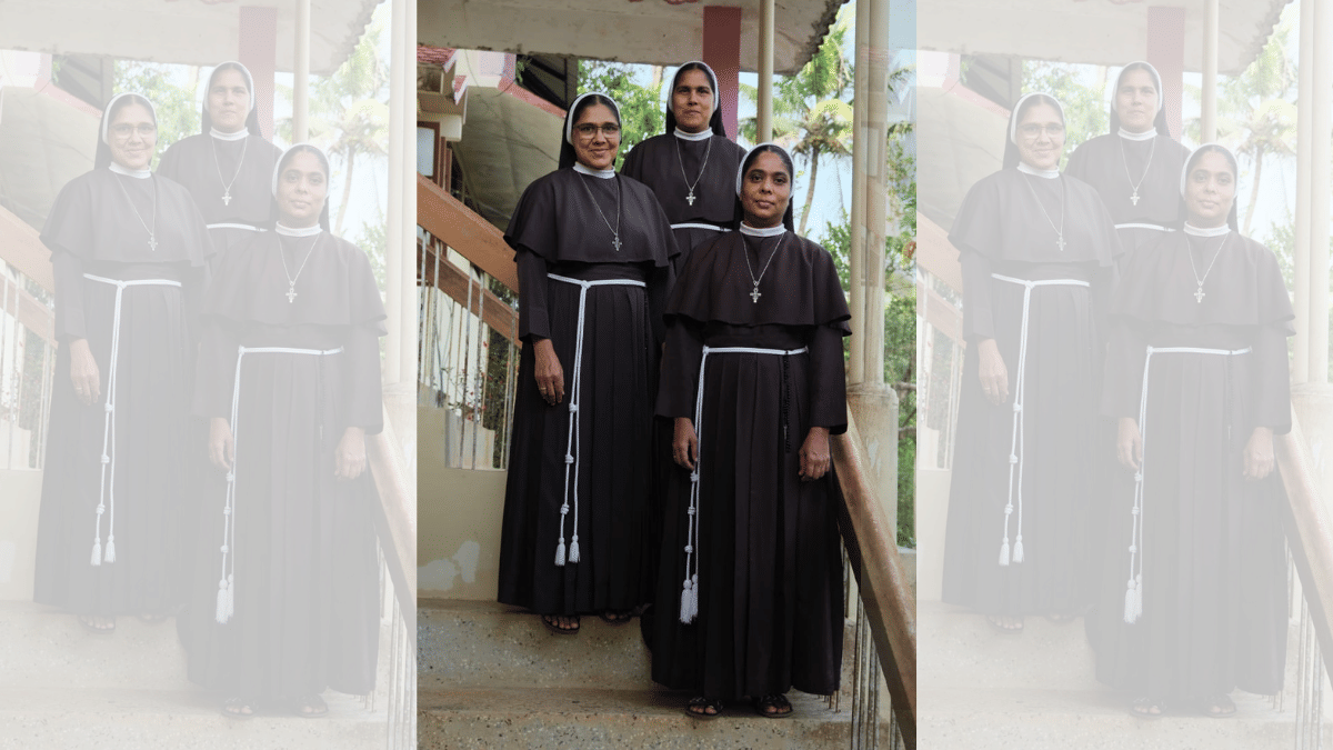 Sister Ranit and the two nuns who have continued to live at St Francis Home in Kottayam | By Special Arrangement 