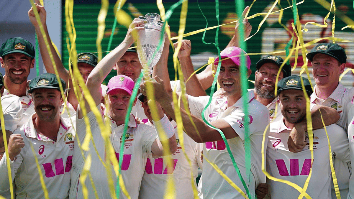 A memorable 4-1 series win for Australia. | X/@ICC