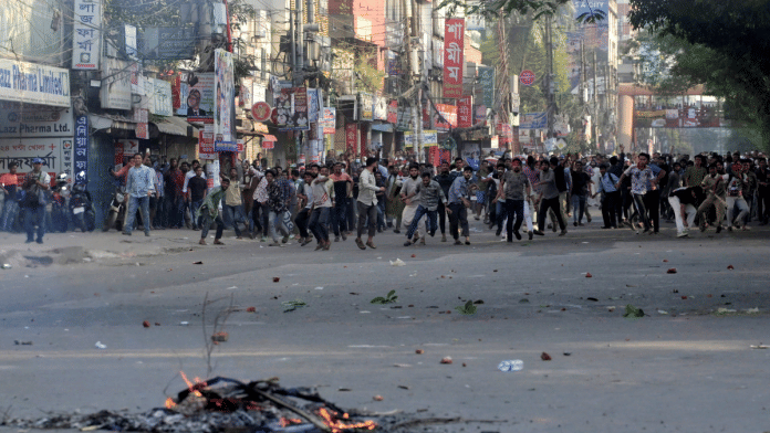 Representational image. Bangladesh has seen violence and anti-India protests over the last few weeks. | (Reuters/ANI Photo