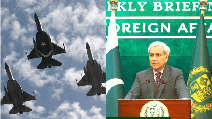 Foreign Office spokesperson told weekly press briefing Pakistan & Saudi Arabia maintain broad defence ties, but stressed no deal of the kind reported has been formally communicated to FO. | Reuters/Akhtar Soomro, YouTube/ForeignOfficePk