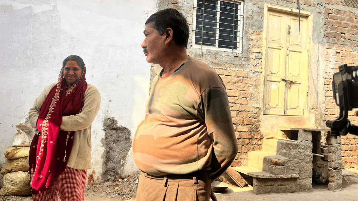 Sunil Prajapati, a resident of Bhagirathpura, says his sister died Monday due to waterborne diseases. | Nootan Sharma/ThePrint