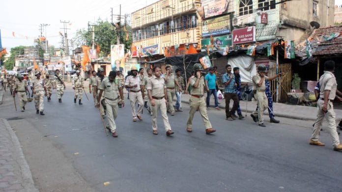 West Bengal police personnel | Representative image | ANI file photo