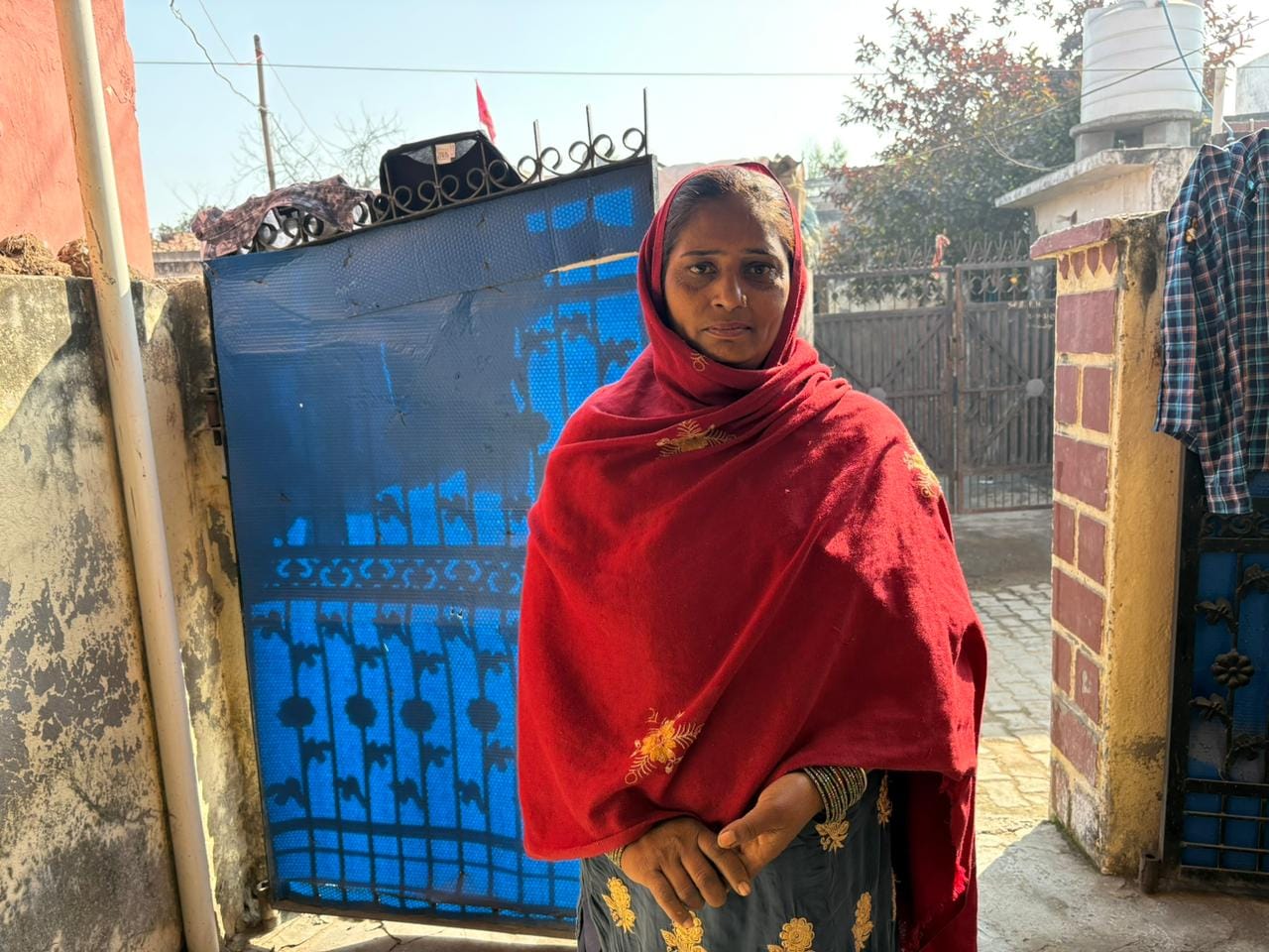 Prince's neighbour who witnessed the borewell rescue. She says the assurances made to his family were not fulfilled | Photo: Sakshi Mehra | ThePrint