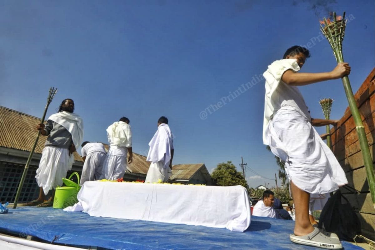 M. Rishikanta’s family agreed to receive the body after meeting the Manipur governor. | Praveen Jain | ThePrint