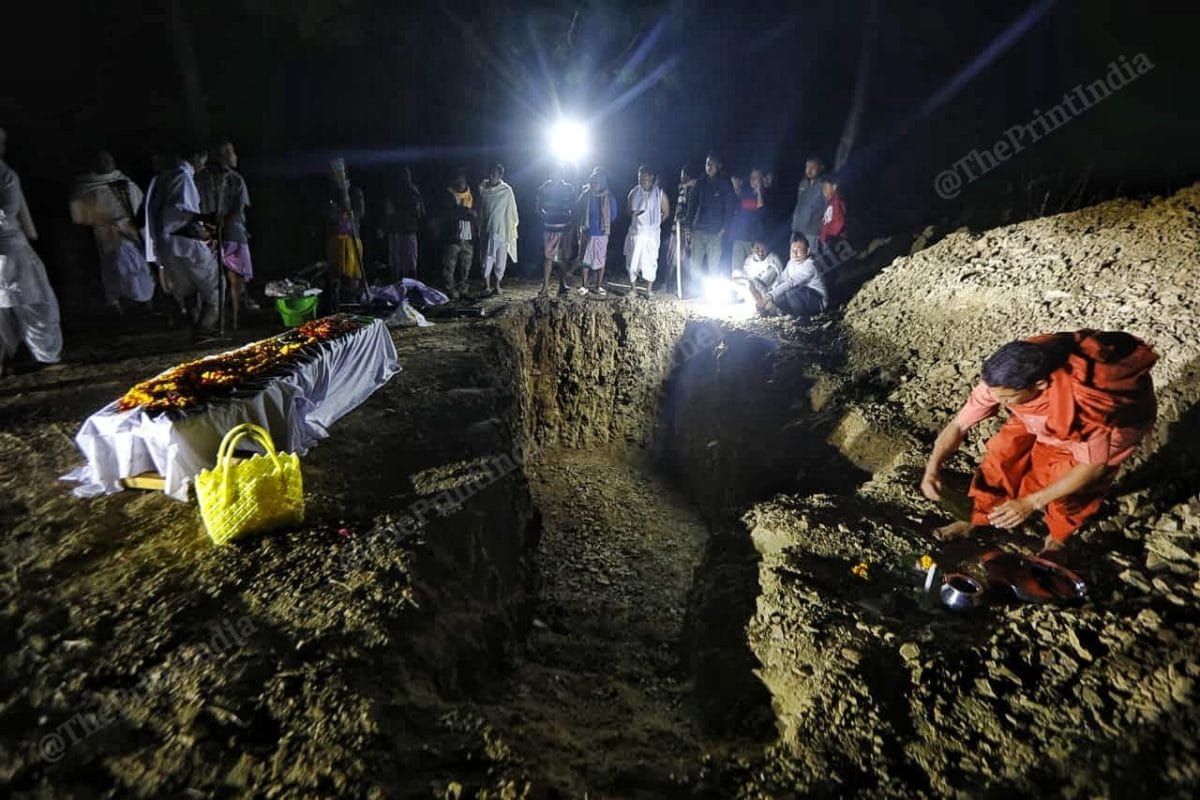 Before Meiteis formally adopted Hinduism in the 18th century, they would bury their dead. Before accepting Hinduism, Meiteis used to worship their own ancestral gods. | Praveen Jain | ThePrint