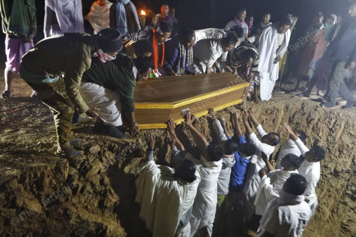 M. Rishikanta body won’t be cremated as per Hindu rituals but buried under Meitei customs for the “martyrs”.| Praveen Jain | ThePrint