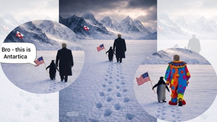 Photo posted by White House and memes posted in response to it