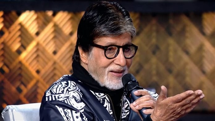 Amitabh Bachchan with a mic in his hand during the final episode of 'Kaun Banega Crorepati' season 17 | YouTube