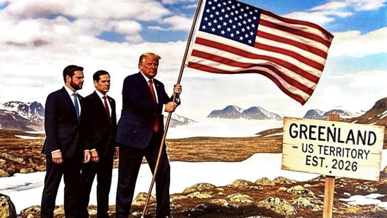 Trump posts image showing Canada, Greenland & Venezuela as part of US