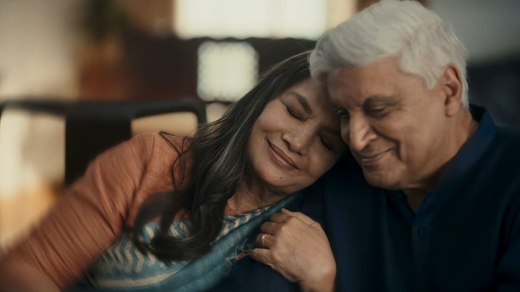 Javaed Ad Tanishq diamond ad brings time-tested love. With Shabana Azmi and Javed ...