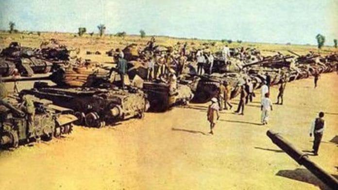 A picture of the 1965 tank battle between India and Pakistan | Photo: Wikipedia
