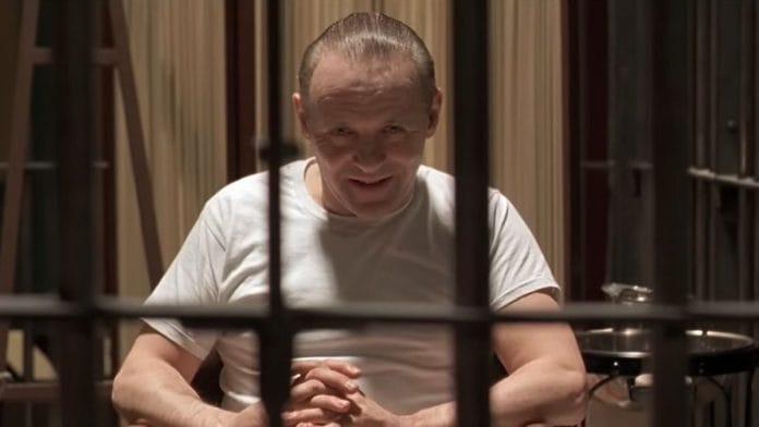 Anthony Hopkins as Hannibal Lecter in 'The Silence of the Lambs' | YouTube