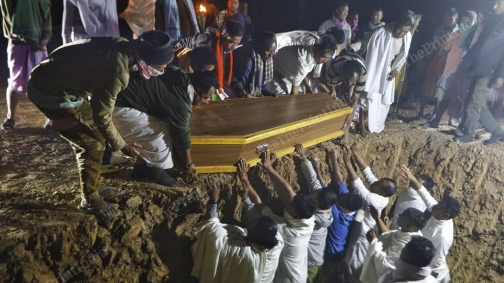 The final rites of Mayanglambam Rishikanta Singh carried out on late Sunday | Praveen Jain, ThePrint