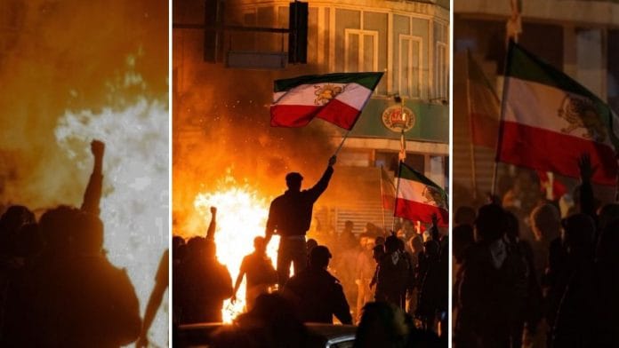 The ongoing agitation is widely seen by analysts as the most serious challenge the Islamic Republic has faced in decades | Source: @VividProwess, X