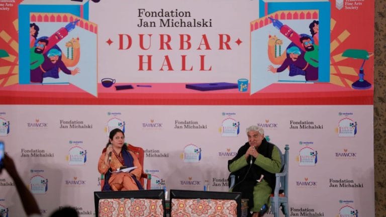 Agnostic is the same as ‘slightly pregnant’, says Javed Akhtar at JLF
