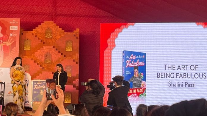 Shalini Passi at the launch of her book The Art of Being Fabulous | Insha J Waziri | ThePrint