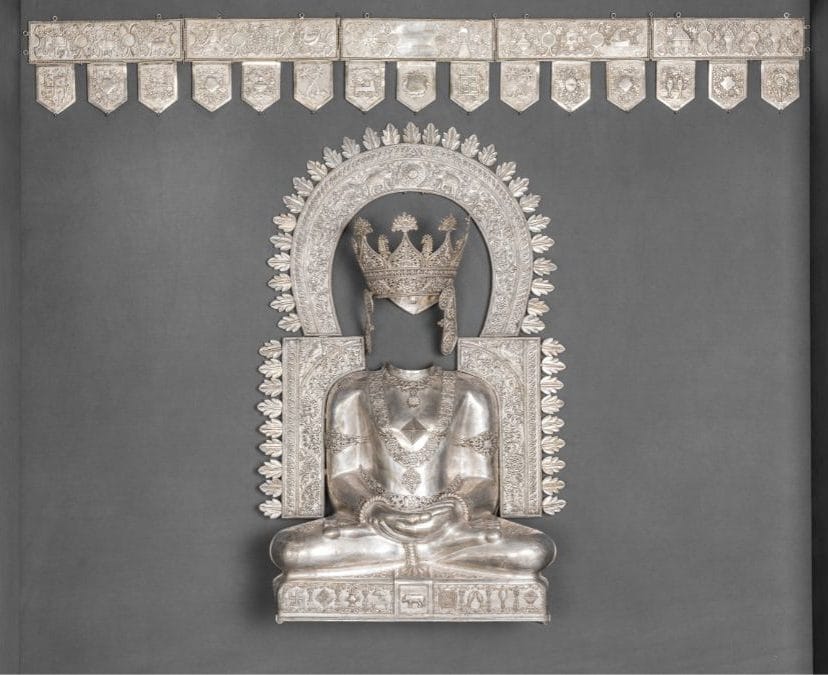 Idol cover for Vimalanath (13th Tirthankar in Jainism) | By special arrangement
