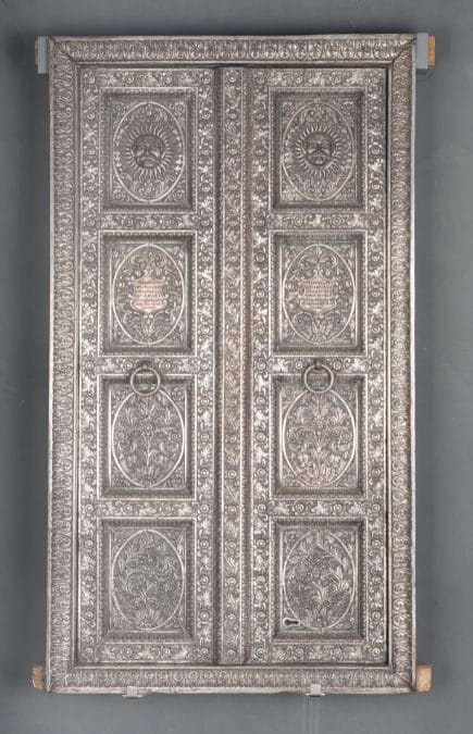 A silver temple door | By special arrangement