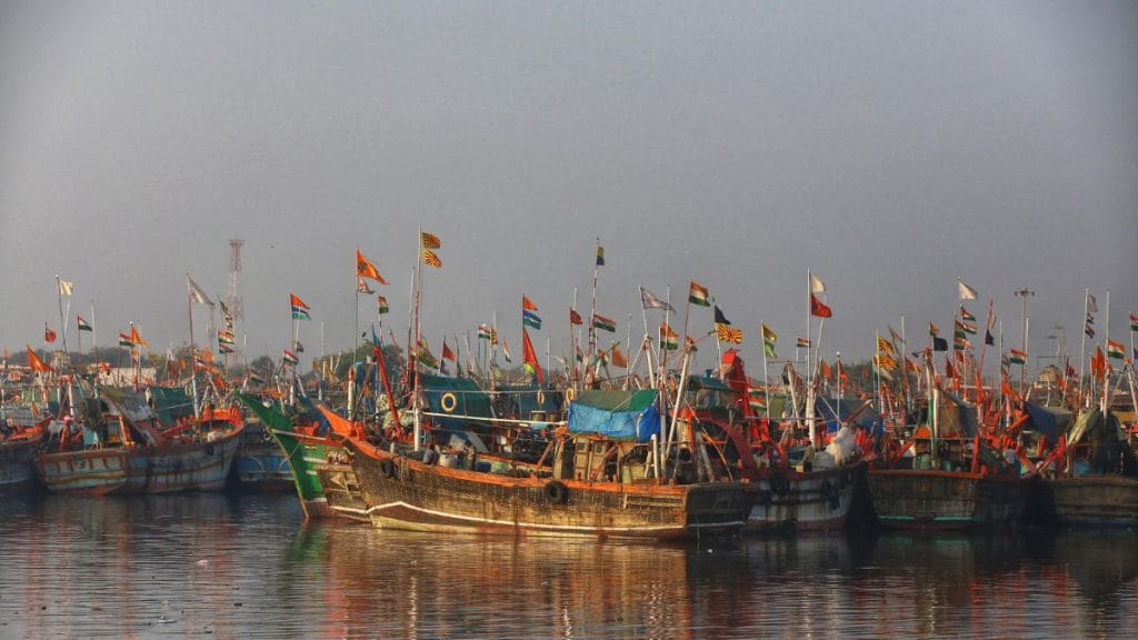 The Veraval port in Gujarat. Manisha Mondal | ThePrint