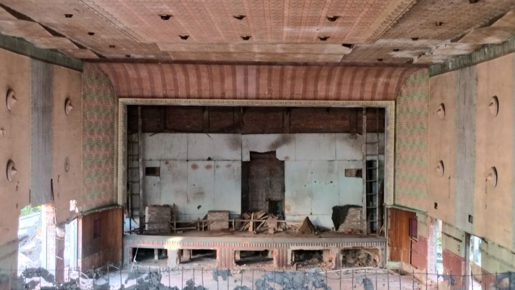 The ruins of Krishna Talkies. Photo: Gaurav Gautam Saha