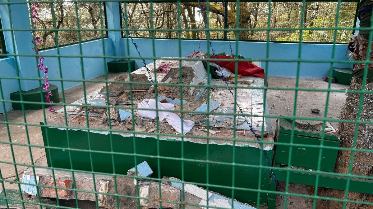 Baba Bulleh Shah shrine with one other was vandalised by Hindu Raksha Dal on 24 January, 2026 | Sakshi Mehra, ThePrint