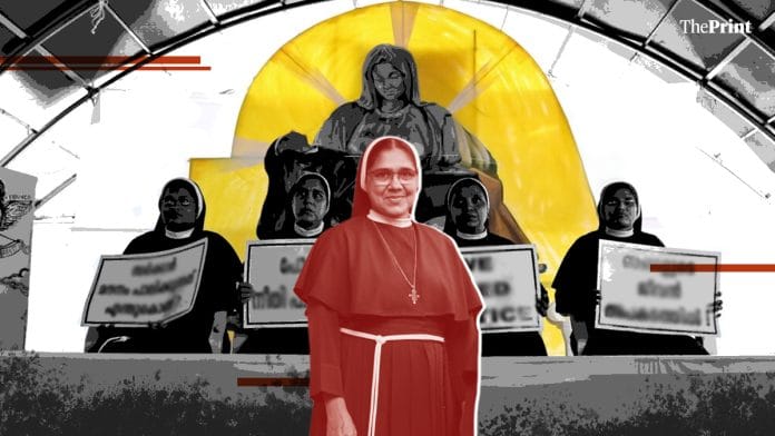 Sister Ranit filed the sexual assault police complaint in 2018 | Illustration: Shruti Naithani | ThePrint