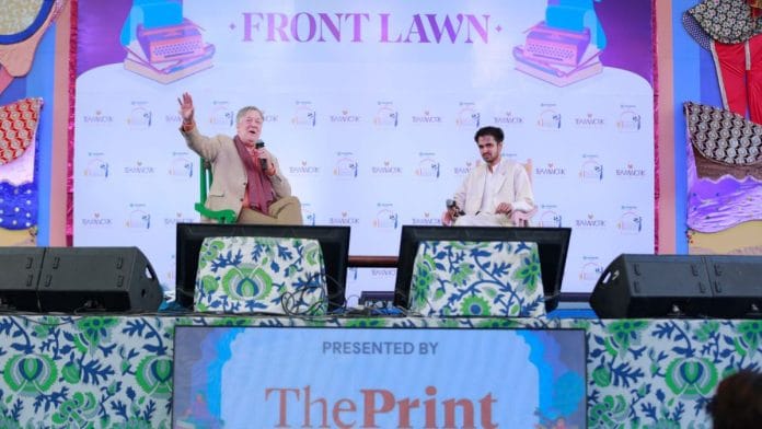 Stephen Fry and Anish Gawande at JLF 2026 | Special arrangement
