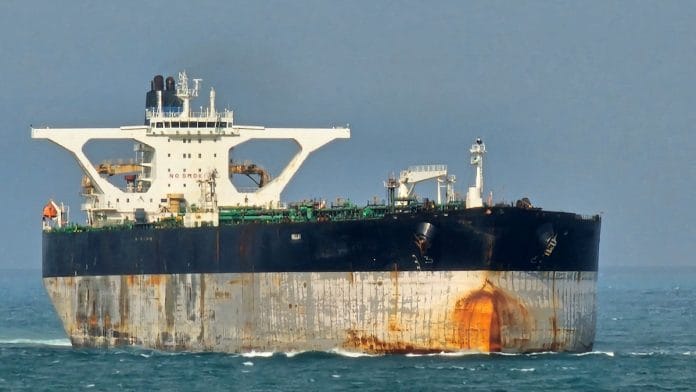 File phot of the vessel tanker Bella 1, seized by US after a two-week chase in the Atlantic | Hakon Rimmereid/Reuters