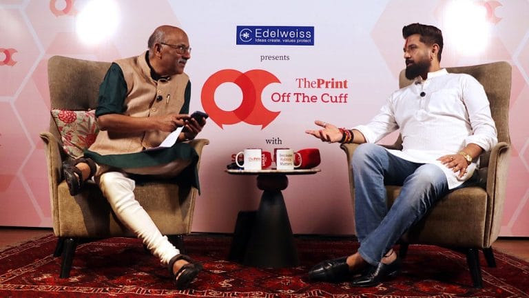 ThePrint Off The Cuff with Chirag Paswan, Union Minister for Food Processing Industries