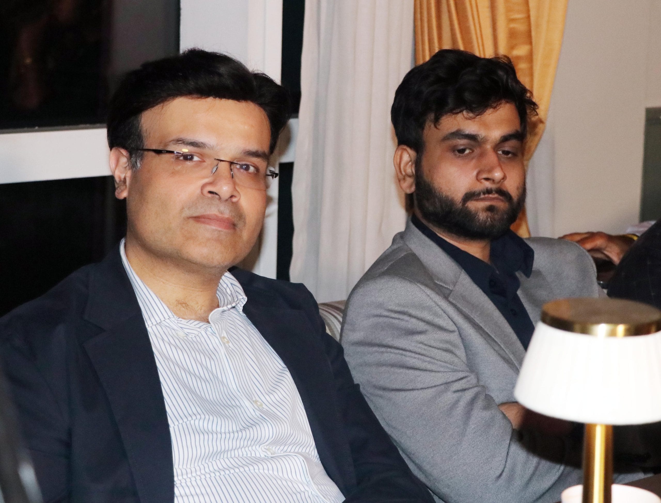 (From Left To Right) Dinesh Sharma, Vice President, Asus India, Nepal and Sri Lanka and Akash Pathak, Assistant Manager-Marketing, Asus India