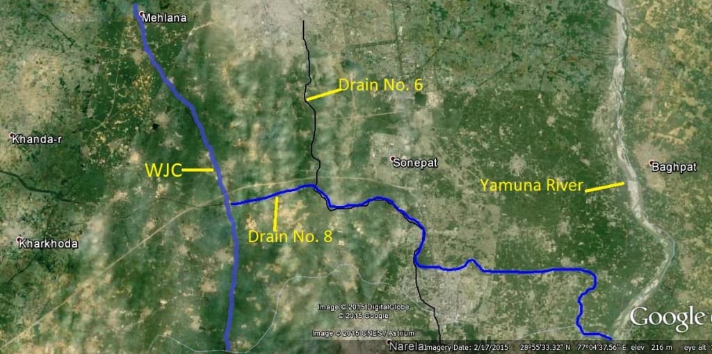 Maps showing the passing of DD-6 and DD-8 | Bhim Singh Rawat (SANDRP)