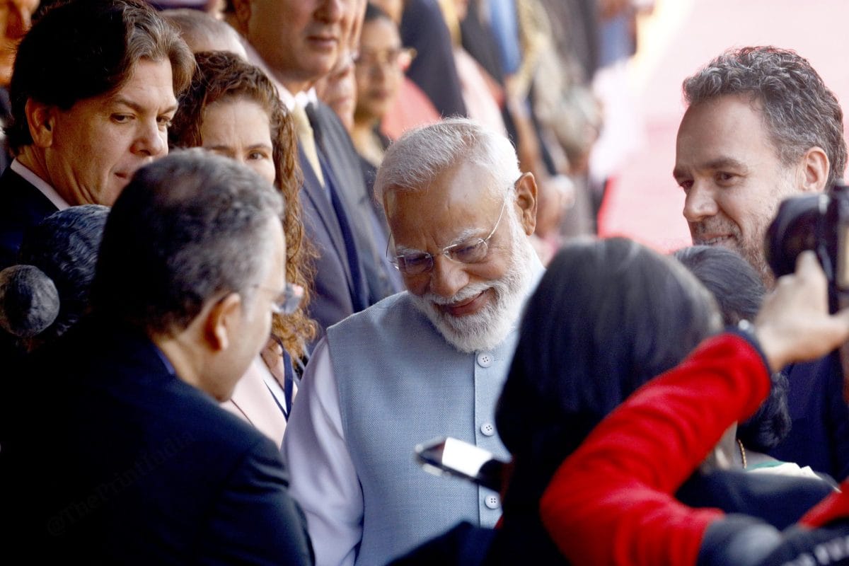 PM Modi met Brazilian delegation at the Rashtrapati Bhavan | Praveen Jain | ThePrint