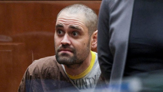 Nick Reiner appears with Deputy Public Defender Kimberly Greene (not pictured) during his arraignment in Los Angeles County Superior Court in Los Angeles, California, U.S., 23 February 2026. Reiner is facing two counts of first‑degree murder for the killing of his parents, Rob Reiner and Michele Singer Reiner, in their Los Angeles home in December 2025. CHRIS TORRES/Pool via REUTERS