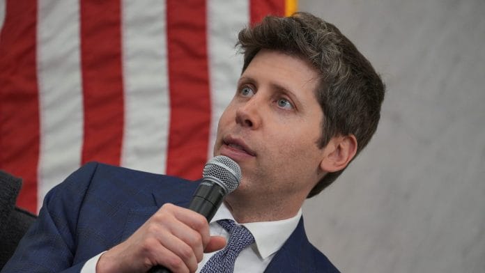 OpenAI CEO Sam Altman speaks during the Federal Reserve's Integrated Review of the Capital Framework for Large Banks Conference in Washington, D.C., U.S., July 22, 2025. | REUTERS/Ken Cedeno