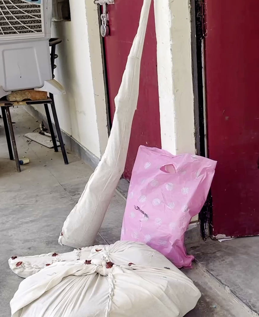 Evidence recovered by Lucknow Police | ANI