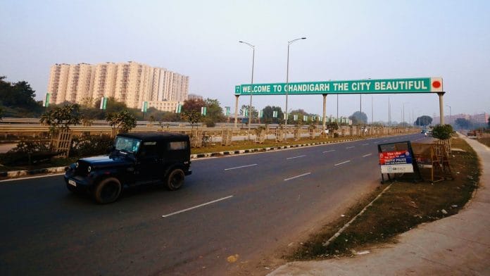A welcome board at Chandigarh’s entry calls it ‘The City Beautiful’