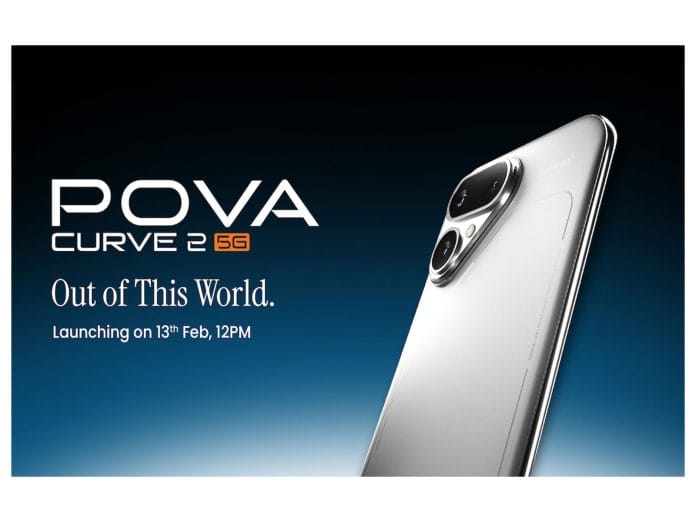 POVA Curve 2 Built with Big Power in a Slim Design Launches on February 13