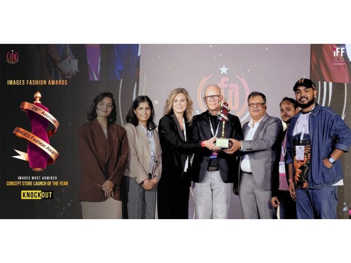 Knockout Stores wins 'IMAGES MOST ADMIRED CONCEPT STORE OF THE YEAR' at INDIA FASHION FORUM 2026
