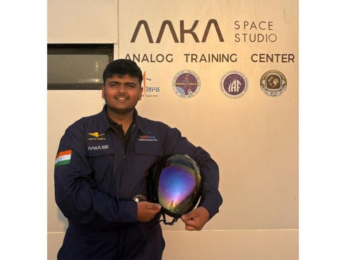 17-year-old Aditya Pandya becomes India's youngest male analog astronaut after completing AAKA Space's lunar habitat mission