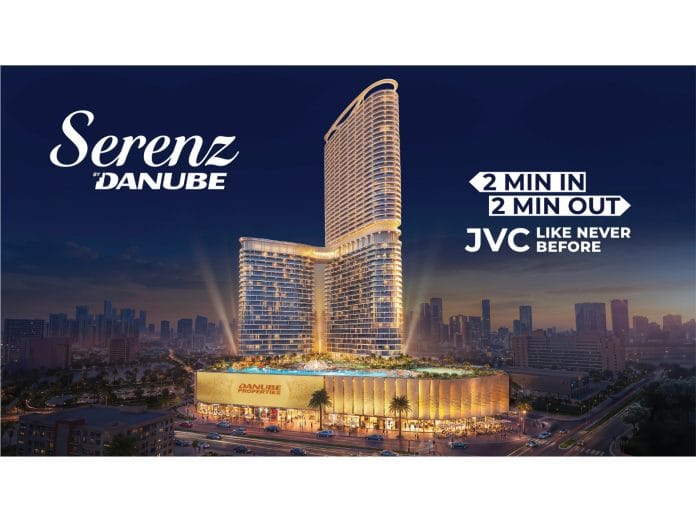 Danube Properties Launches 'Serenz by Danube' in JVC With A Convenient 2-Minutes-In, 2-Minutes-Out Access